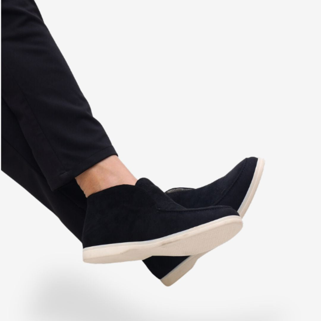 Men's High Suede Loafers