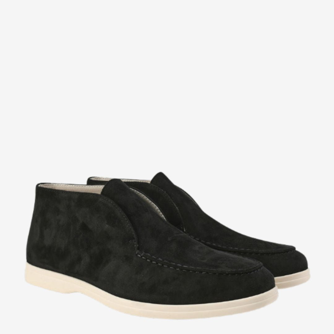 Men's High Suede Loafers