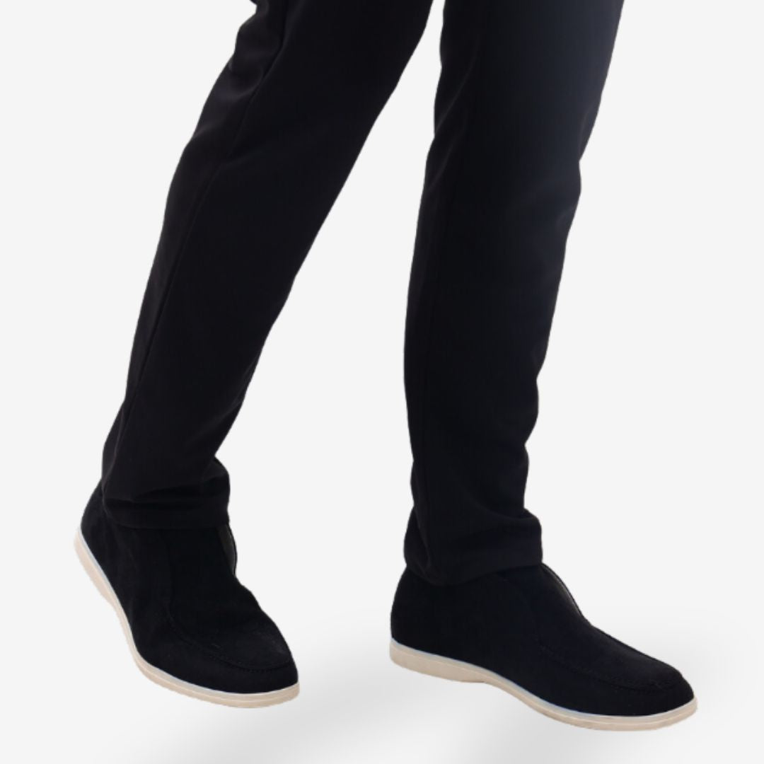Men's High Suede Loafers