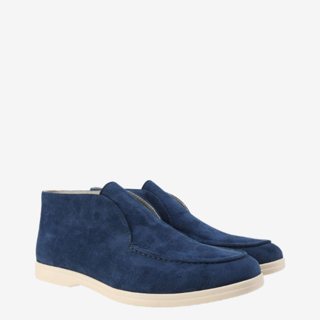 Men's High Suede Loafers
