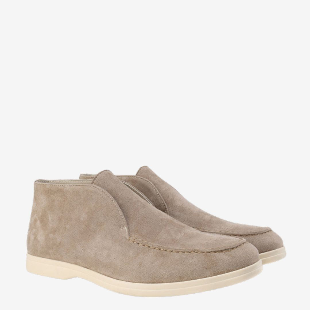 Men's High Suede Loafers