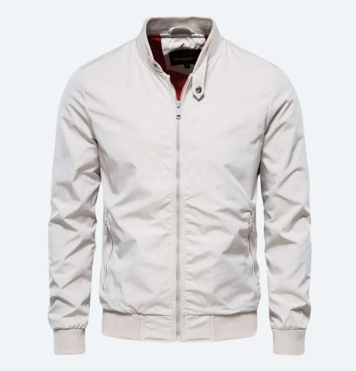 Angus | Lightweight Windbreaker with Stand-Up Collar