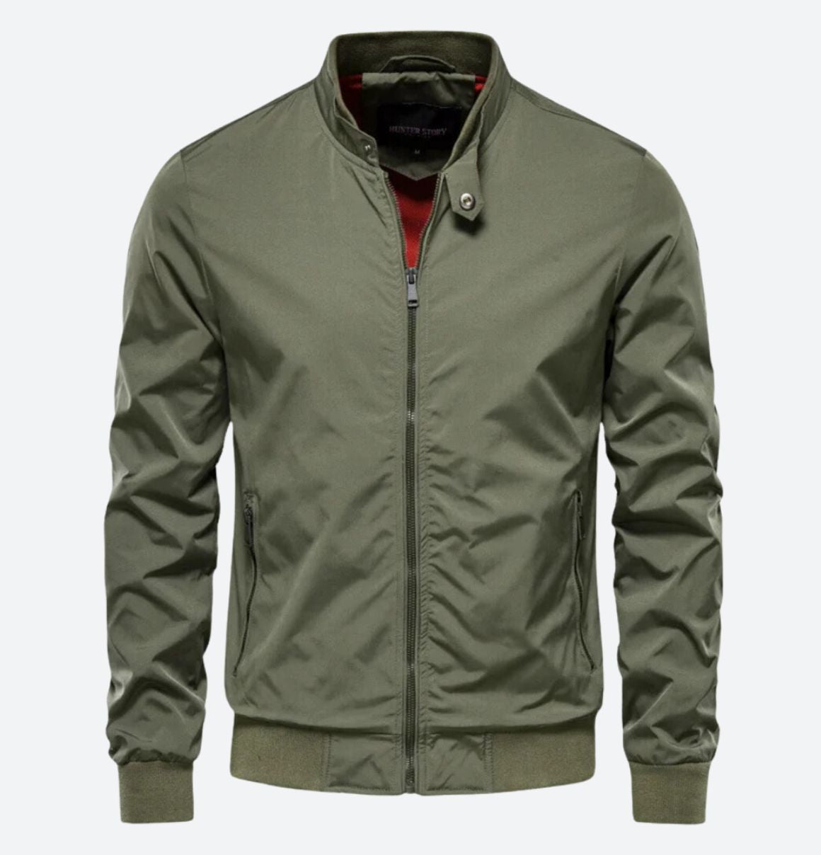 Angus | Lightweight Windbreaker with Stand-Up Collar