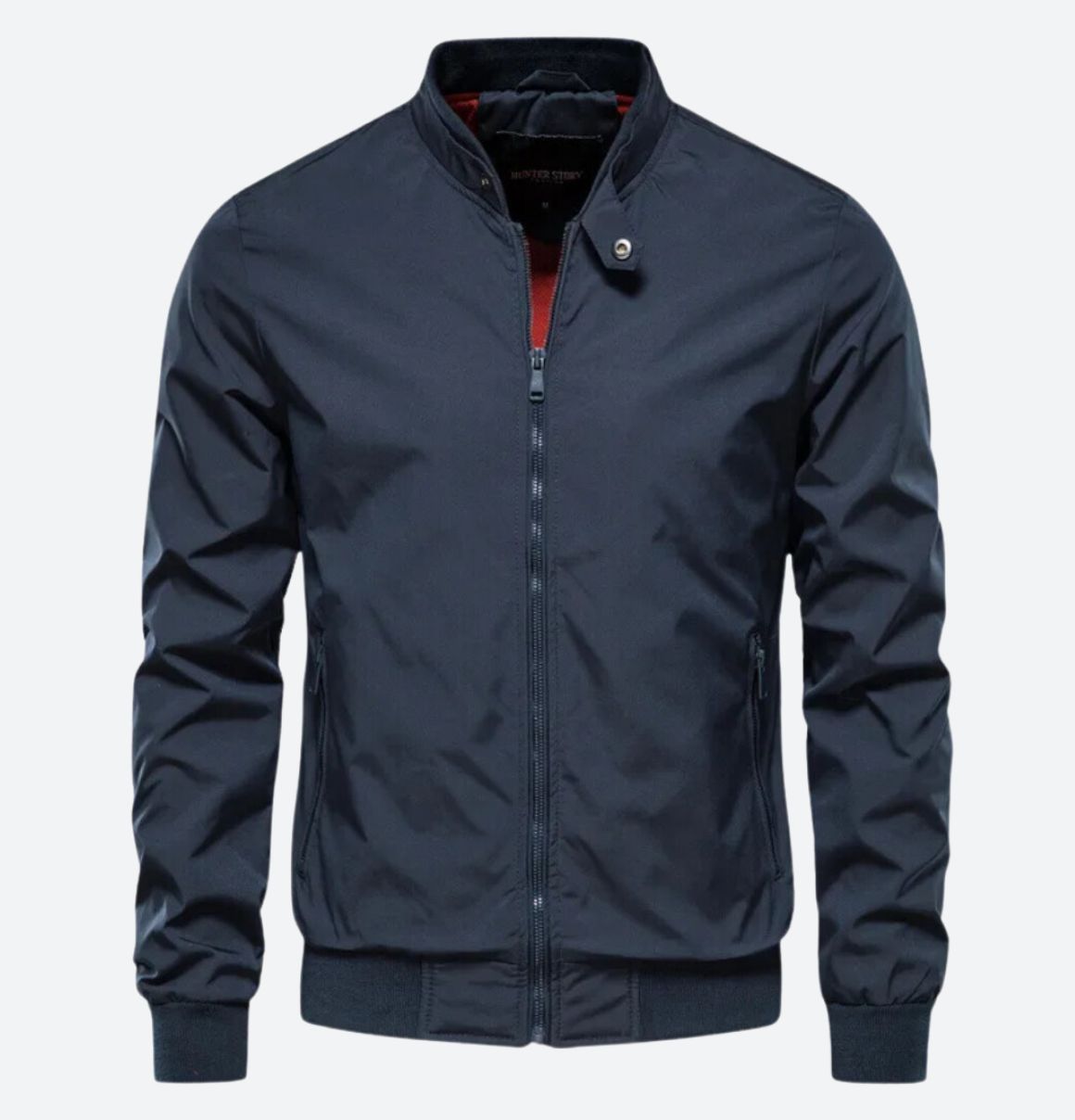 Angus | Lightweight Windbreaker with Stand-Up Collar