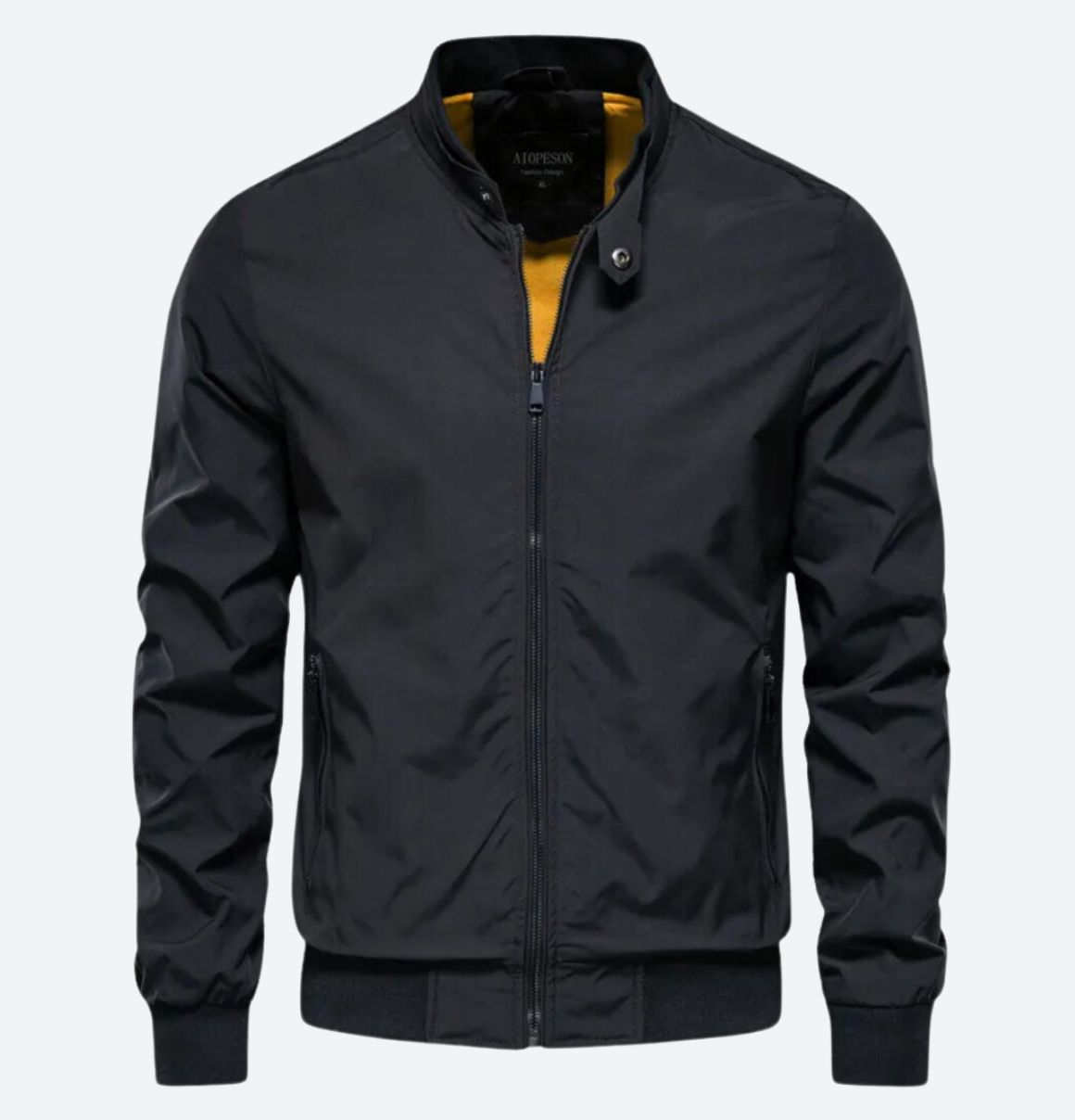 Angus | Lightweight Windbreaker with Stand-Up Collar