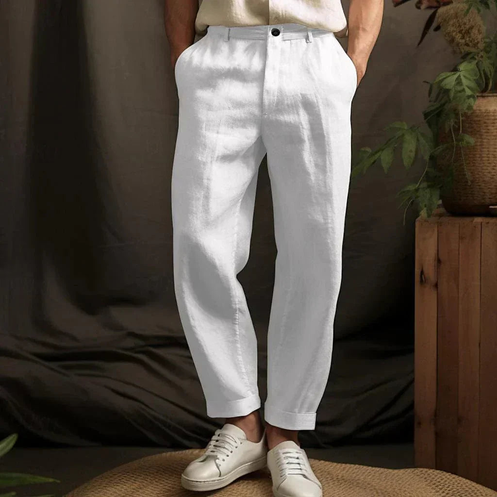 Zeeus | Summer Casual Linen Men's Trousers