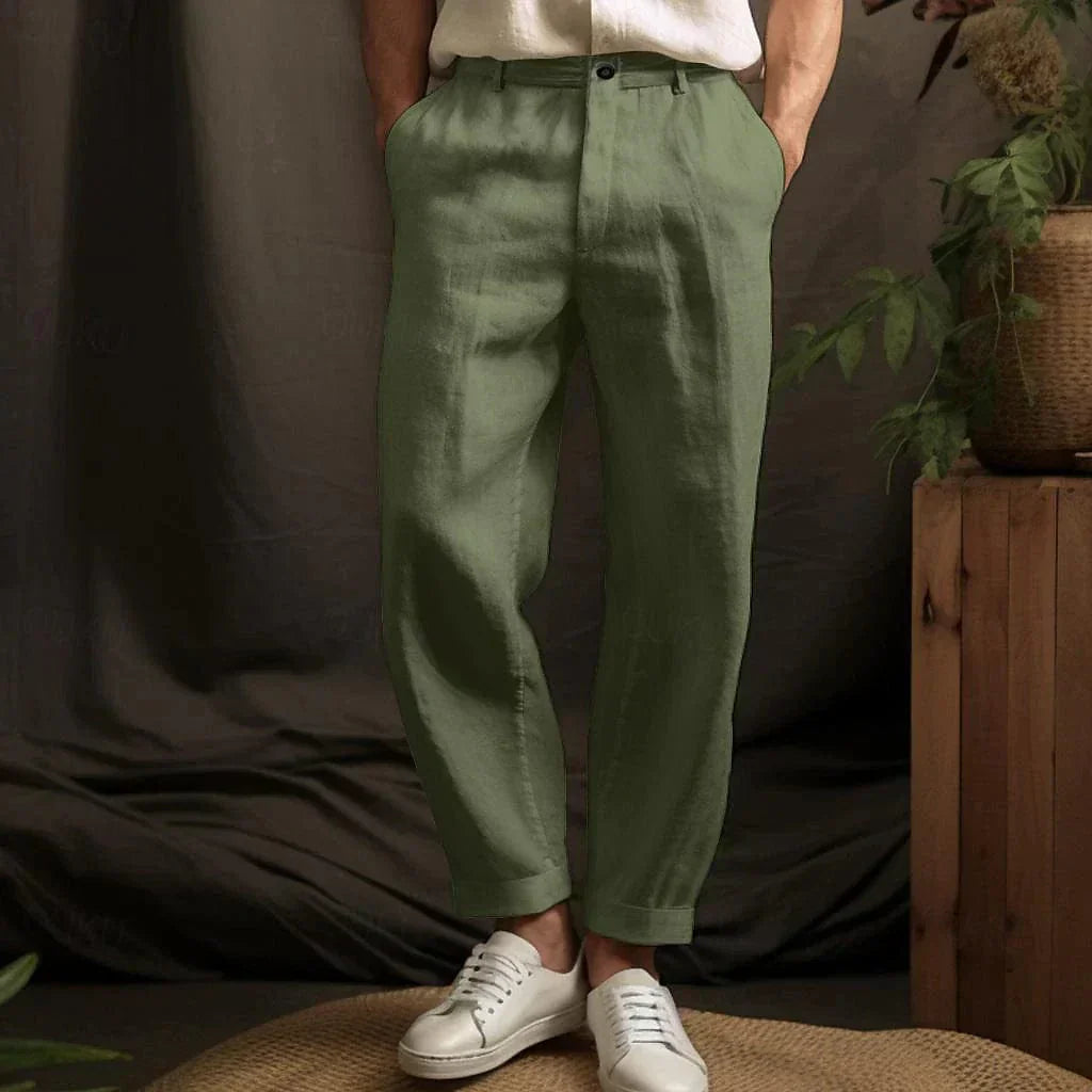 Zeeus | Summer Casual Linen Men's Trousers